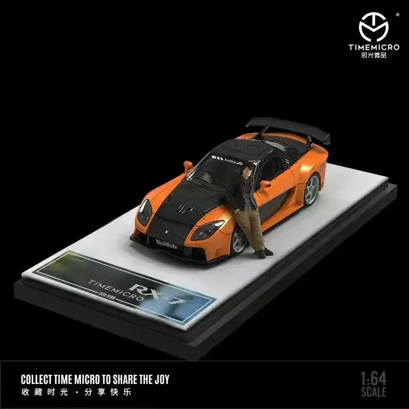 Time Micro 1:64 RX-7 Veilside (F&F) – Filmowa Ikona w Kolekcjonerskim Wydaniu