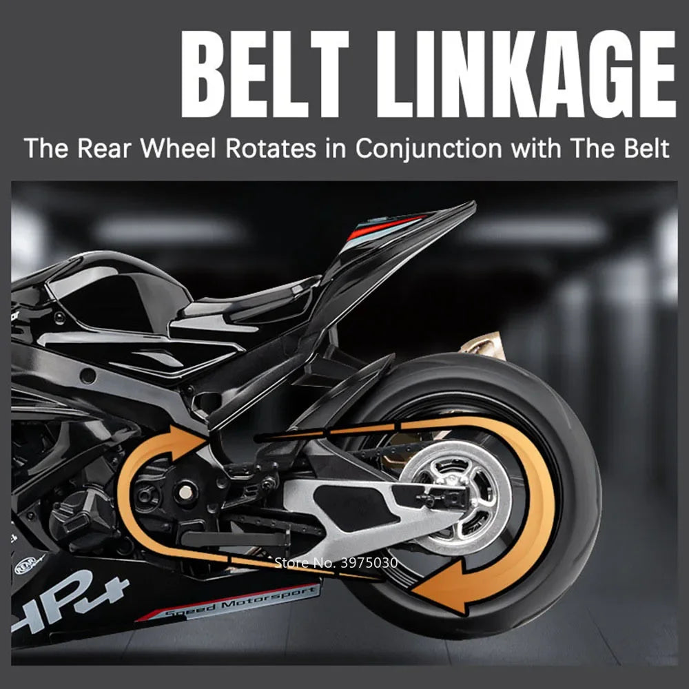 Miniaturowe BMW HP4 – Wyścigowa Precyzja w Skali Kolekcjonerskiej