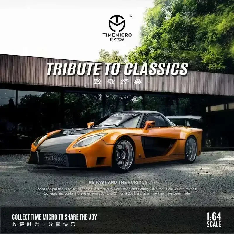 Time Micro 1:64 RX-7 Veilside (F&F) – Filmowa Ikona w Kolekcjonerskim Wydaniu