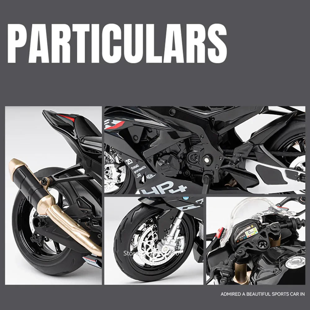 Miniaturowe BMW HP4 – Wyścigowa Precyzja w Skali Kolekcjonerskiej