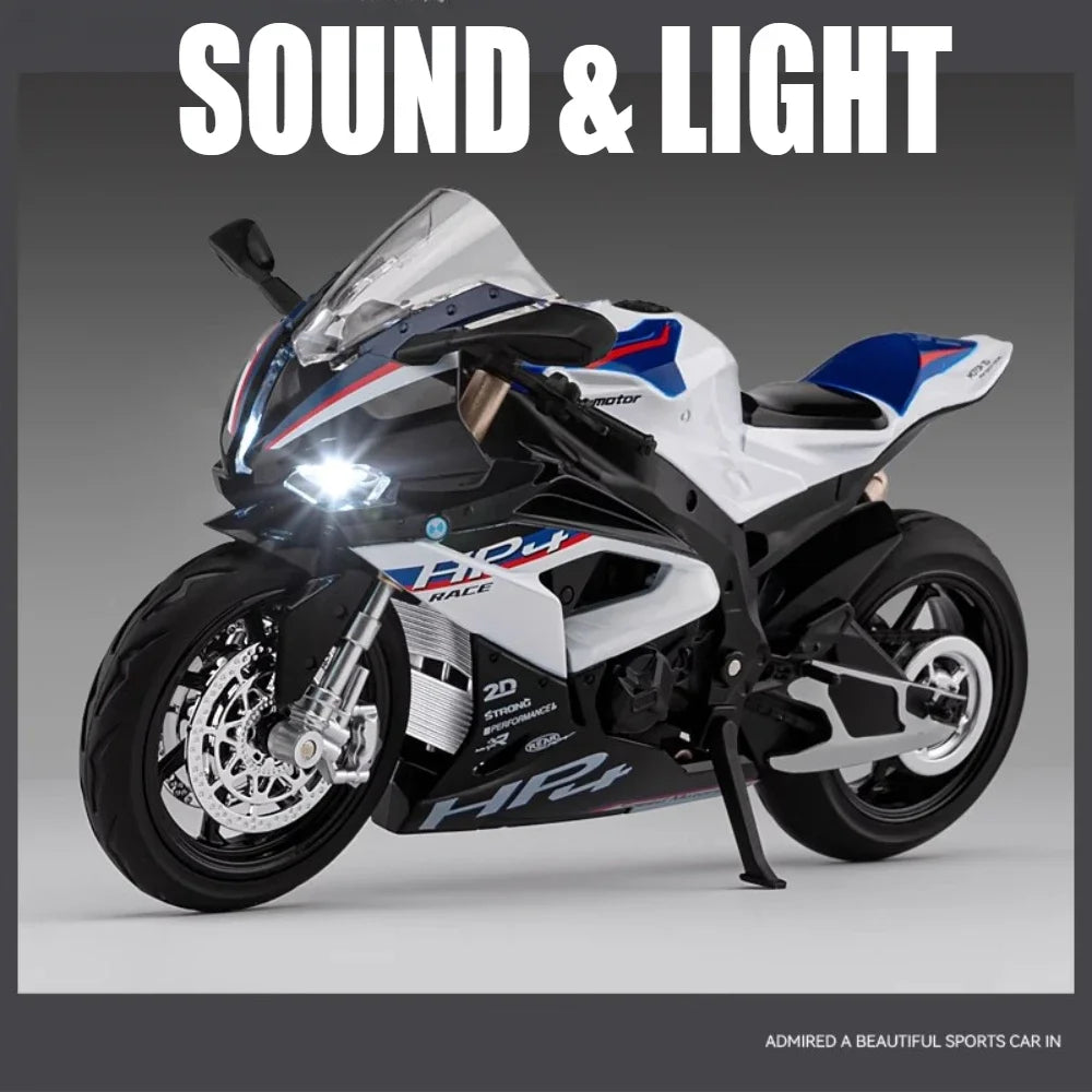 Miniaturowe BMW HP4 – Wyścigowa Precyzja w Skali Kolekcjonerskiej