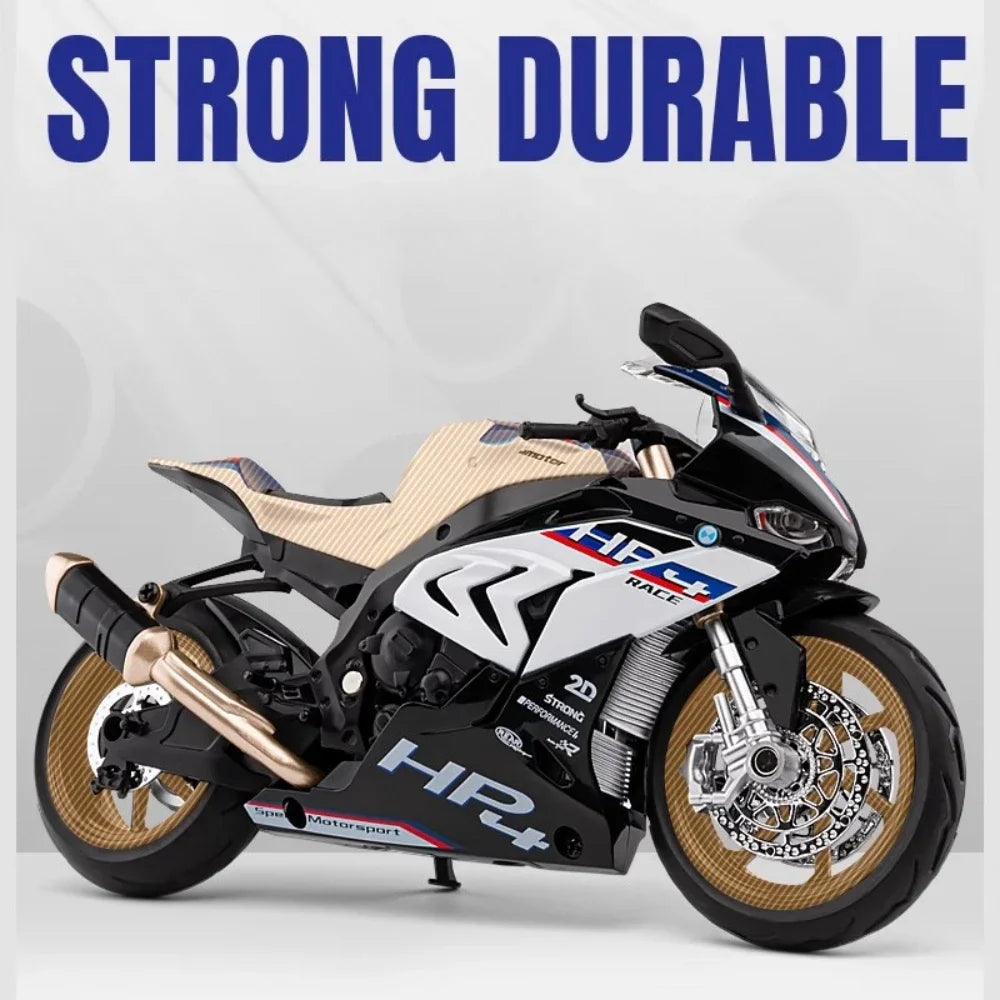 Miniaturowe BMW HP4 – Wyścigowa Precyzja w Skali Kolekcjonerskiej