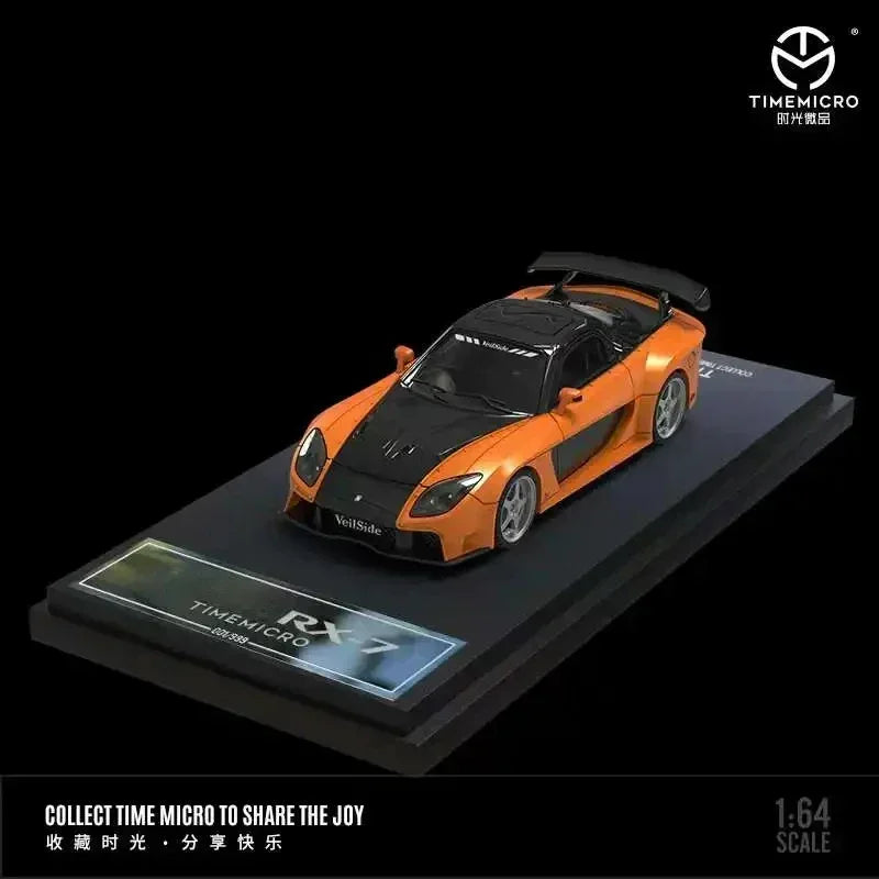 Time Micro 1:64 RX-7 Veilside (F&F) – Filmowa Ikona w Kolekcjonerskim Wydaniu