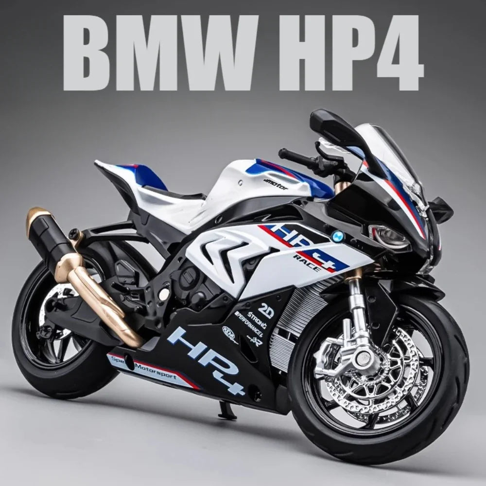 Miniaturowe BMW HP4 – Wyścigowa Precyzja w Skali Kolekcjonerskiej