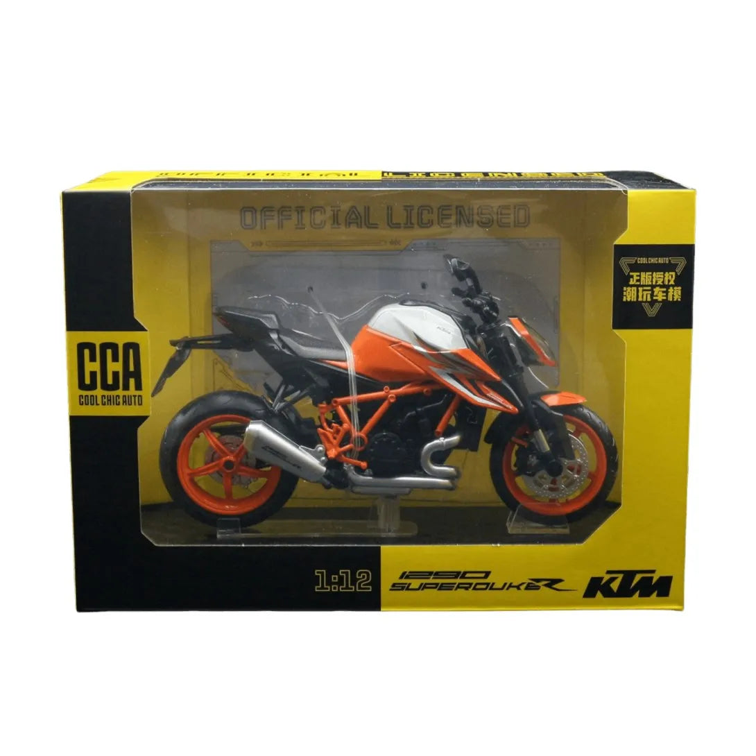 Miniaturowy KTM 1290 Super Duke R 2022 – Bestia w Skali Kolekcjonerskiej