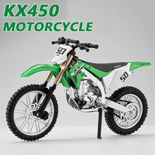 Miniaturowe Kawasaki KX450 – Motocrossowa Moc w Skali Kolekcjonerskiej