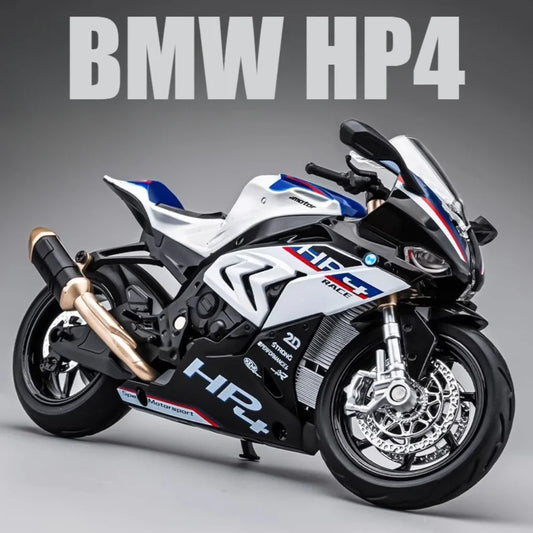 Miniaturowe BMW HP4 – Wyścigowa Precyzja w Skali Kolekcjonerskiej